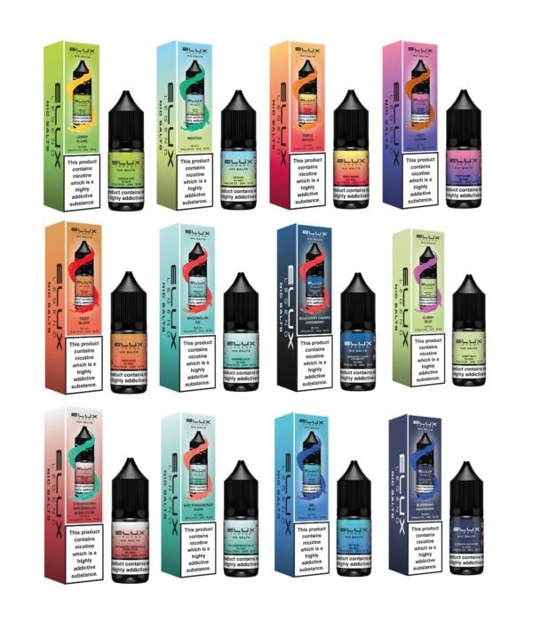 Elux nic salt 10ml - Sssvapes.co.ukElux