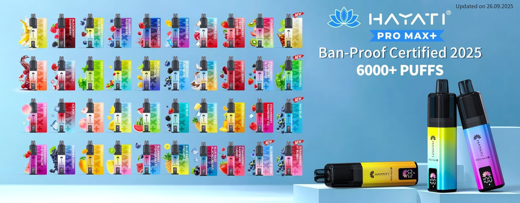 Hayati pro max+ 6000 prefilled pod vape kit - Sssvapes.co.ukSssvapes.co.uk