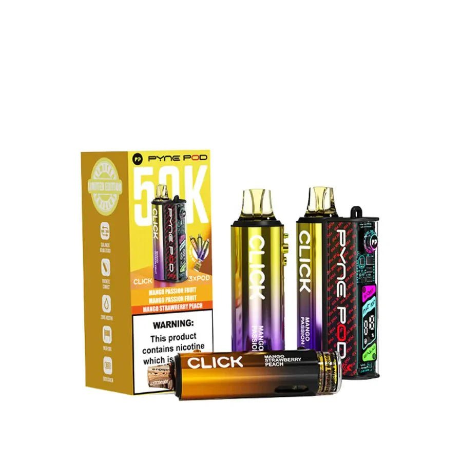 Pyne Pod Click 50K Vape Kit - Box of 5 - Sssvapes.co.ukPYNE