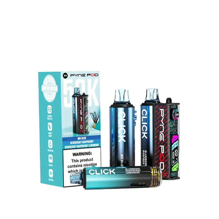 Pyne Pod Click 50K Vape Kit - Box of 5 - Sssvapes.co.ukPYNE