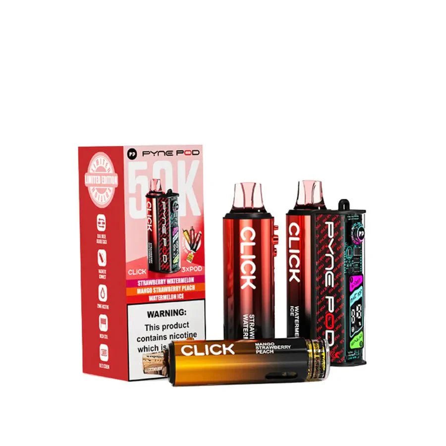 Pyne Pod Click 50K Vape Kit - Box of 5 - Sssvapes.co.ukPYNE