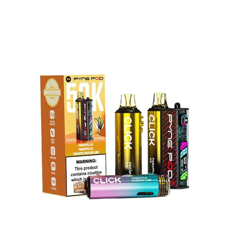 Pyne Pod Click 50K Vape Kit - Box of 5 - Sssvapes.co.ukPYNE