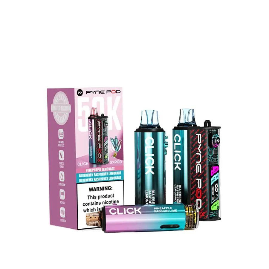 Pyne Pod Click 50K Vape Kit - Box of 5 - Sssvapes.co.ukPYNE