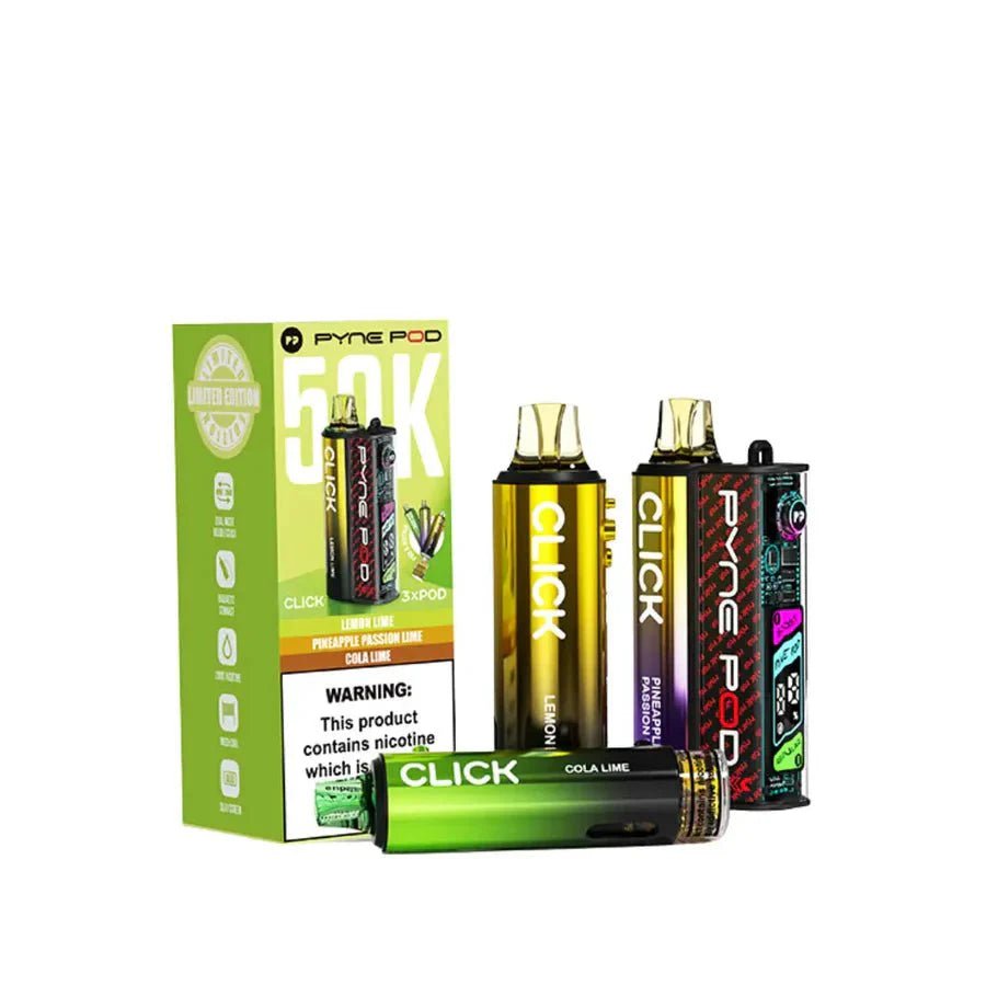 Pyne Pod Click 50K Vape Kit - Box of 5 - Sssvapes.co.ukPYNE