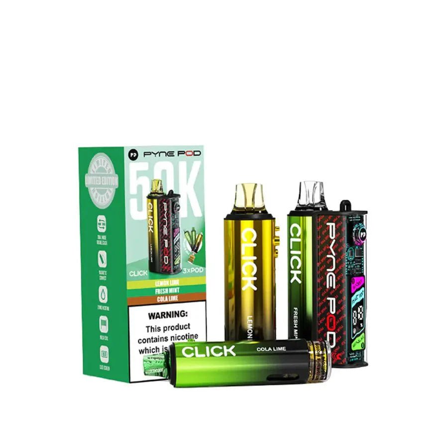 Pyne Pod Click 50K Vape Kit - Box of 5 - Sssvapes.co.ukPYNE