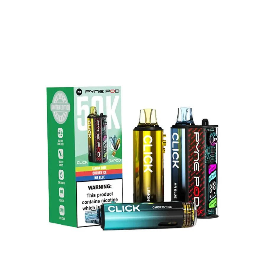 Pyne Pod Click 50K Vape Kit - Box of 5 - Sssvapes.co.ukPYNE