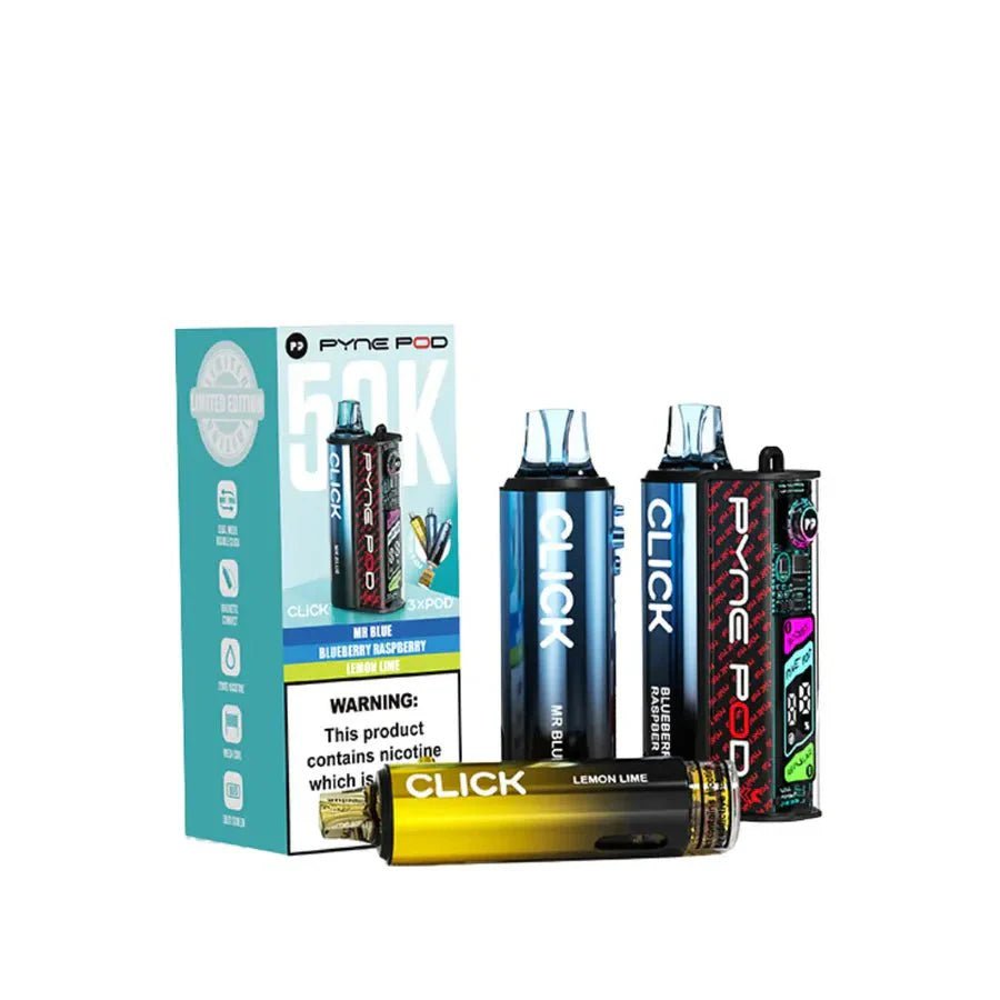 Pyne Pod Click 50K Vape Kit - Box of 5 - Sssvapes.co.ukPYNE