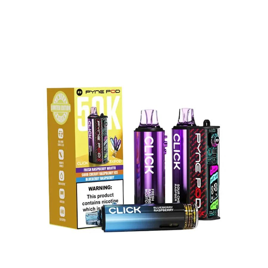 Pyne Pod Click 50K Vape Kit - Box of 5 - Sssvapes.co.ukPYNE
