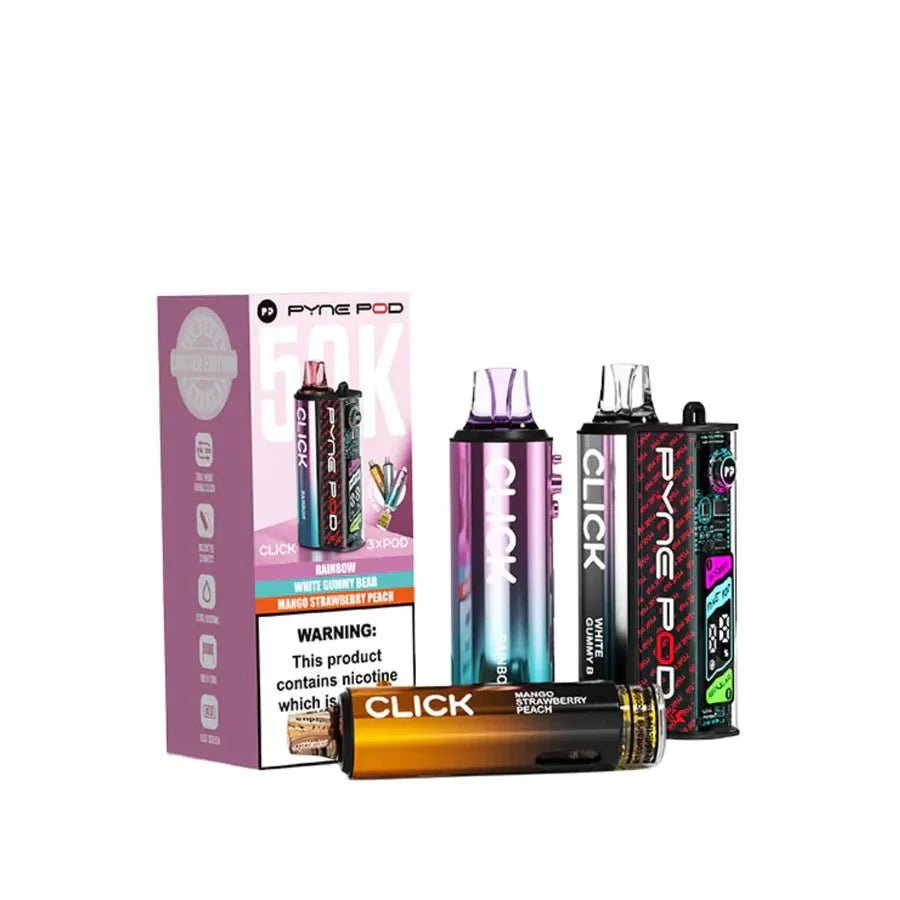 Pyne Pod Click 50K Vape Kit - Box of 5 - Sssvapes.co.ukPYNE