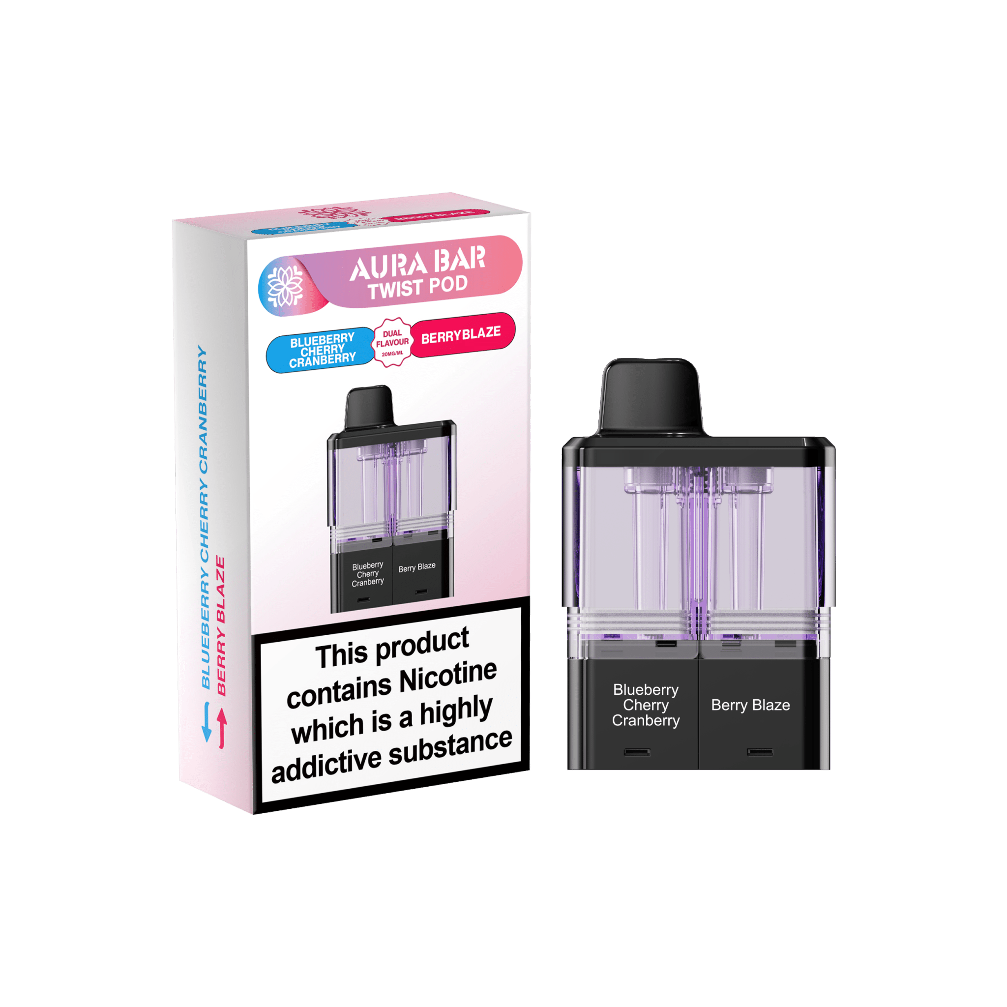 Aura Bar Twist 40k Replacement Pods - Sssvapes.co.ukAura Bar