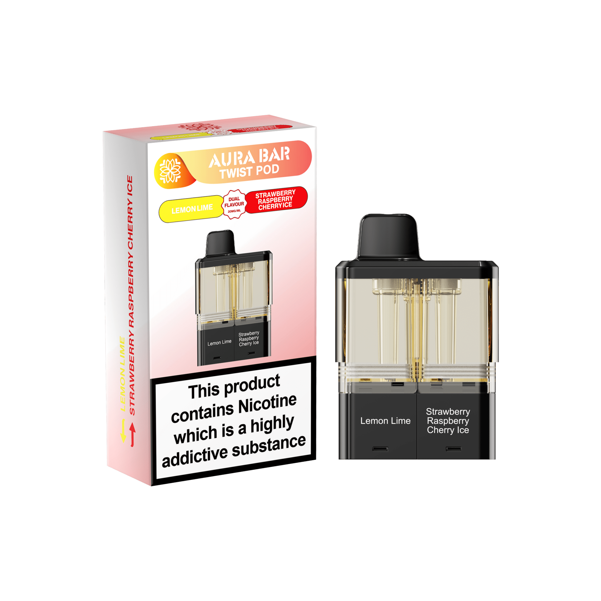 Aura Bar Twist 40k Replacement Pods - Sssvapes.co.ukAura Bar