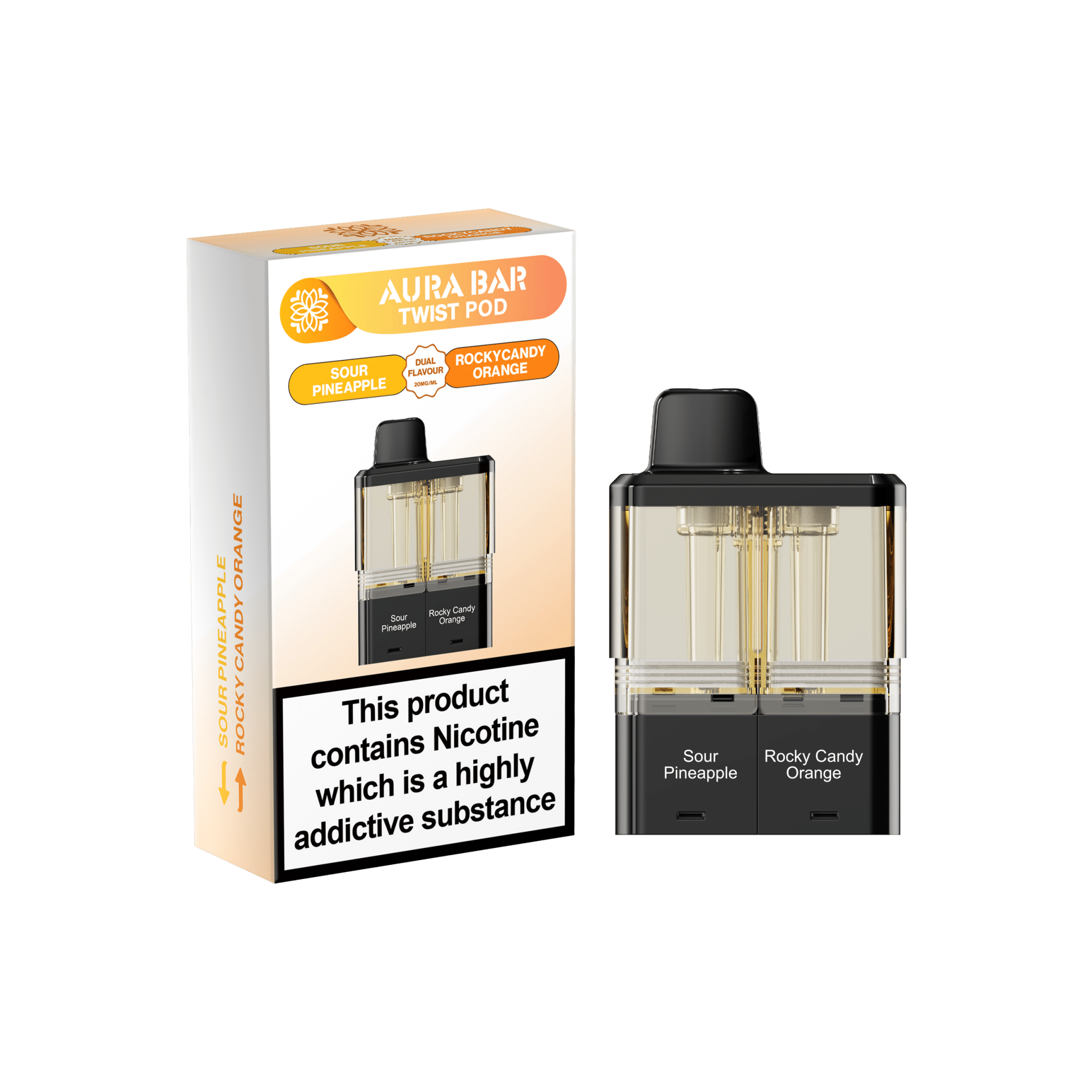 Aura Bar Twist 40k Replacement Pods - Sssvapes.co.ukAura Bar