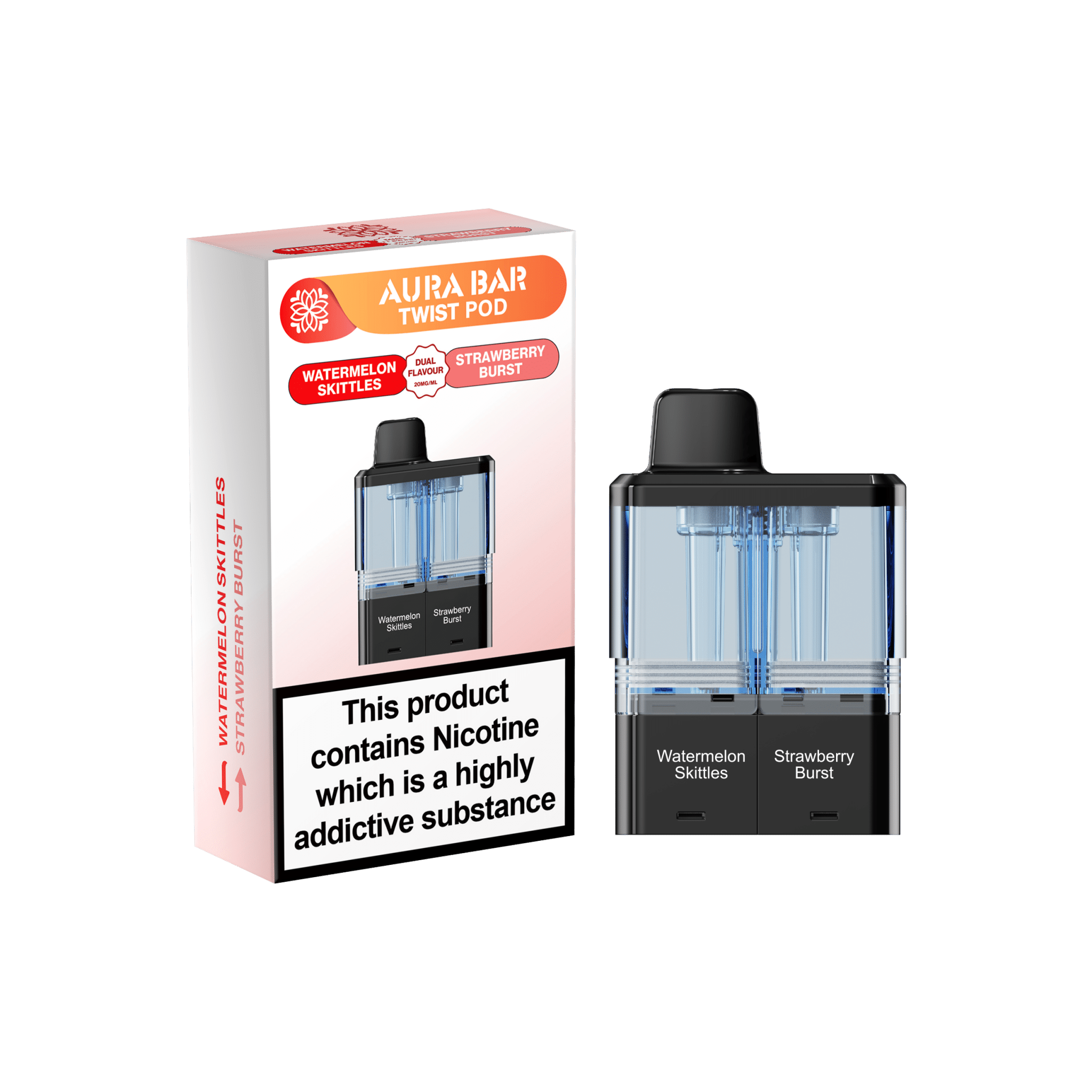 Aura Bar Twist 40k Replacement Pods - Sssvapes.co.ukAura Bar