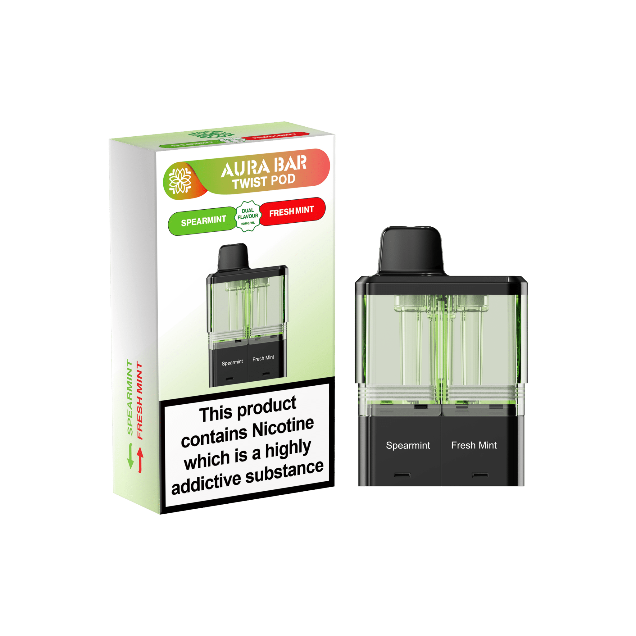 Aura Bar Twist 40k Replacement Pods - Sssvapes.co.ukAura Bar