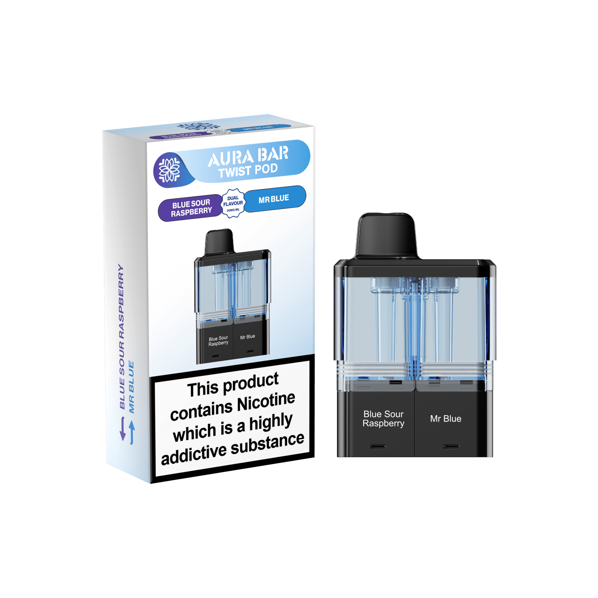 Aura Bar Twist 40k Replacement Pods - Sssvapes.co.ukAura Bar