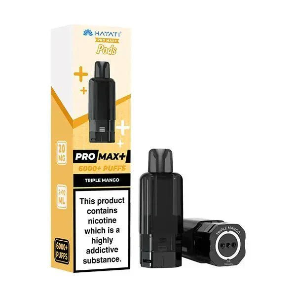 Hayati Pro Max Plus 6000 Prefilled Pods Pack of 5 - Sssvapes.co.ukHayati