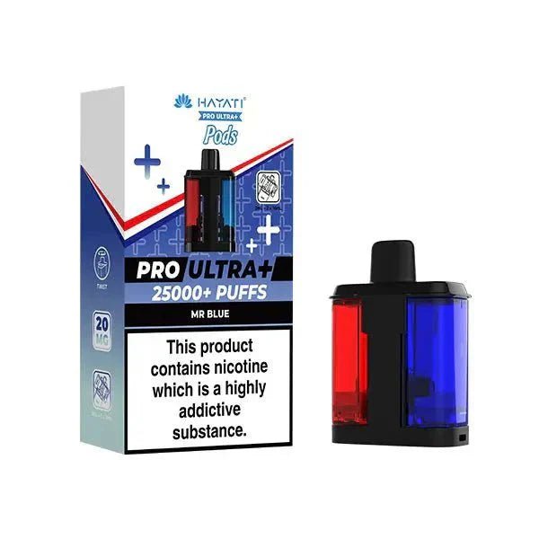 Hayati Pro Ultra Plus 25000 Replacement Pods pack of 5 - Sssvapes.co.ukHayati