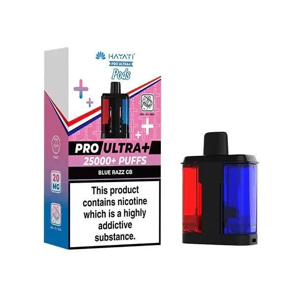 Hayati Pro Ultra Plus 25000 Replacement Pods pack of 5 - Sssvapes.co.ukHayati