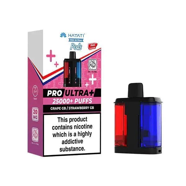 Hayati Pro Ultra Plus 25000 Replacement Pods pack of 5 - Sssvapes.co.ukHayati
